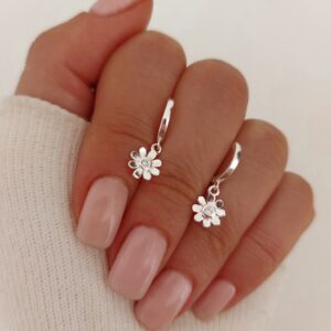 Argollitas flor mini