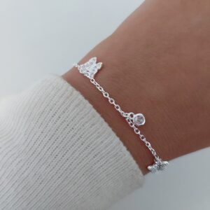 Pulsera mariposas y susanitos