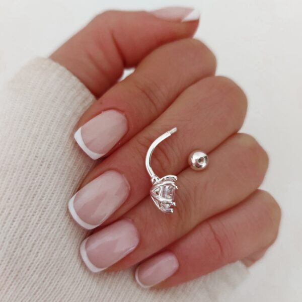 Aro piercing ombligo - Imagen 2