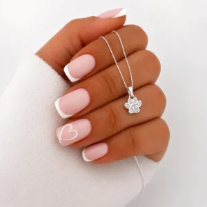 Collar huella mini micropave
