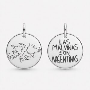 Medallita Las Malvinas son Argentinas